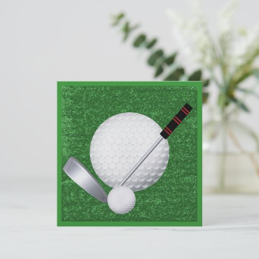 ゴルフ - SRF 招待状 (スタンド正面)