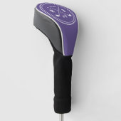 ゴルフCLubロゴパーソナライズされたモノグラム紫外線 ゴルフヘッドカバー (アングル)