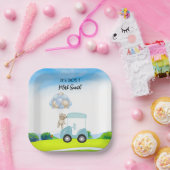 ゴルフIt's Boy for Baby Shower ペーパープレート (パーティー)
