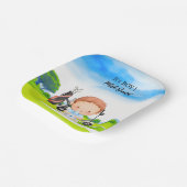 ゴルフIt's Boy for Baby Shower ペーパープレート (傾斜あり)