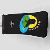 ゴルフKiwiバードニュージーランドスポーツ ゴルフヘッドカバー (正面)