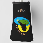 ゴルフKiwiバードニュージーランドスポーツ ゴルフヘッドカバー (回転90)