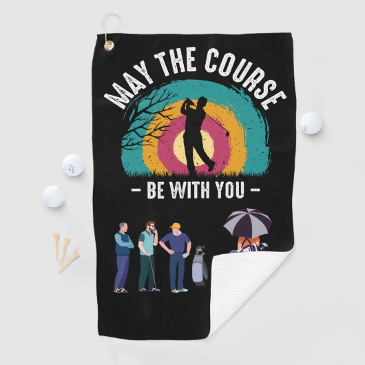 ゴルフMayコースはゴルファーのためにあなた持っている ゴルフタオル (インサイチュ)