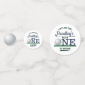 ゴルフPAR-TEE 1stバースデーフォト コンフェッティ (正面)