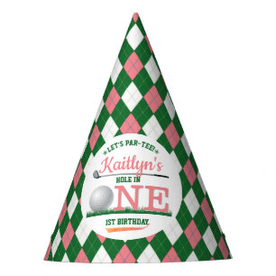 ゴルフPAR-TEE 1st誕生日 パーティーハット