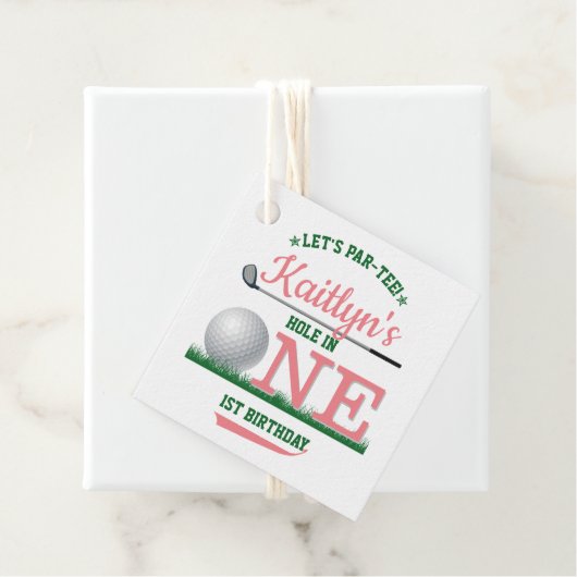 ゴルフPAR-TEE 1st誕生日 フェイバータグ (インサイチュ)