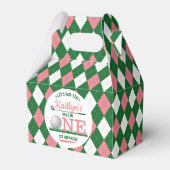 ゴルフPAR-TEE 1st誕生日 フェイバーボックス (正面サイド)