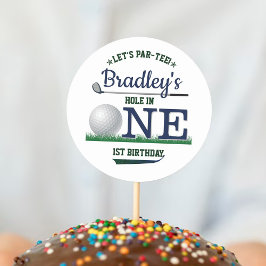 ゴルフPAR-TEE 1st誕生日 ラウンドシール