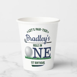 ゴルフPAR-TEE 1st誕生日 紙コップ