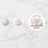 ゴルフPAR-TEE 2ndバースデーフォト コンフェッティ (正面)