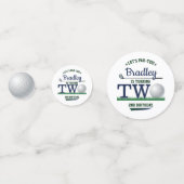 ゴルフPAR-TEE 2ndバースデーフォト コンフェッティ (正面)