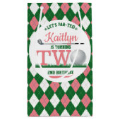 ゴルフPAR-TEE 2nd誕生日 スモールペーパーバッグ (裏面)