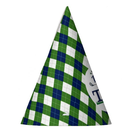 ゴルフPAR-TEE 2nd誕生日 パーティーハット (左)