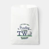 ゴルフPAR-TEE 2nd誕生日 フェイバーバッグ (正面)