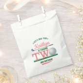 ゴルフPAR-TEE 2nd誕生日 フェイバーバッグ (クリップ留めされた状態)