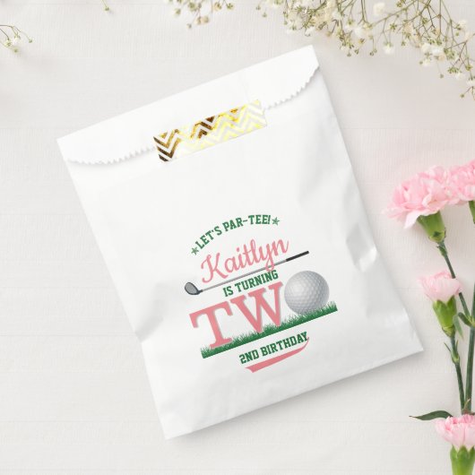 ゴルフPAR-TEE 2nd誕生日 フェイバーバッグ (封をした状態)