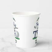 ゴルフPAR-TEE 2nd誕生日 紙コップ (右)