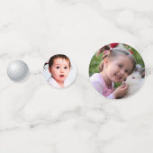 ゴルフPAR-TEE 4th誕生日の写真 コンフェッティ (裏面)