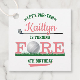 ゴルフPAR-TEE 4th誕生日 フェイバータグ