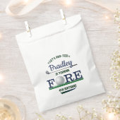 ゴルフPAR-TEE 4th誕生日 フェイバーバッグ (クリップ留めされた状態)