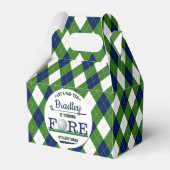 ゴルフPAR-TEE 4th誕生日 フェイバーボックス (正面サイド)