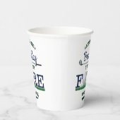 ゴルフPAR-TEE 4th誕生日 紙コップ (右)