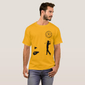 ゴルフTシャツ、Intellectual_4me Tシャツ (正面フル)