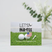 ゴルフUSAでゴルフトーナメントの日付を保存する.flag 案内ポストカード (スタンド正面)