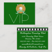 ゴルフVIPカード – SRF 名刺 (正面/裏面)