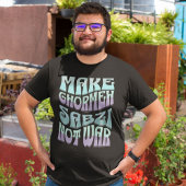 ゴルメサブジで戦争を止めよう | ペルシャ料理 Tシャツ