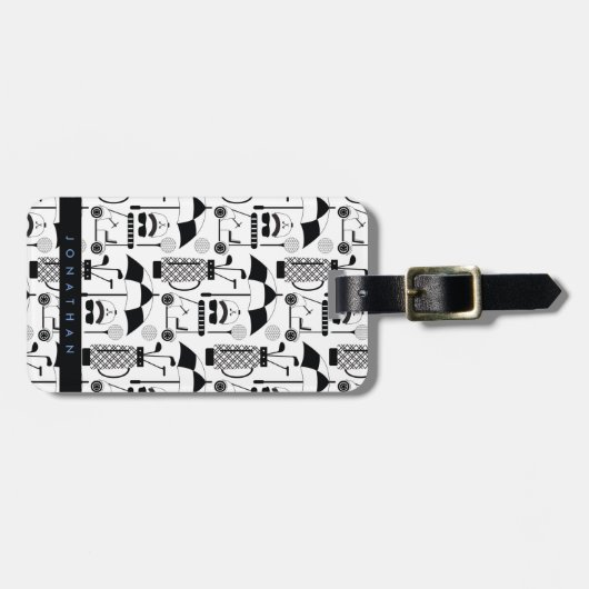 ゴルモダンフ装置及びアクセサリーパターンラッグ ラゲッジタグ (正面横)
