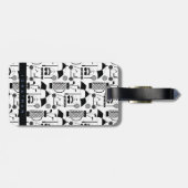 ゴルモダンフ装置及びアクセサリーパターンラッグ ラゲッジタグ (裏面横)