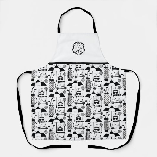 ゴルモダンフ装置及びアクセサリーパターン エプロン (正面)