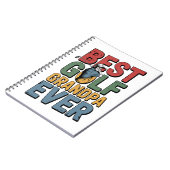 ゴル最高のフグランパエバー ノートブック (左側)