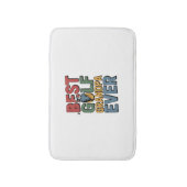 ゴル最高のフグランパエバー バスマット (正面縦)