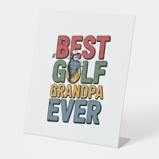 ゴル最高のフグランパエバー 台座サイン (正面)