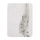 ゴレスタン・カjarの宮殿「カスル・カダル」の景色 マグネット (縦)