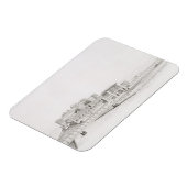 ゴレスタン・カjarの宮殿「カスル・カダル」の景色 マグネット (左側)