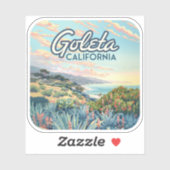 ゴレタカリフォルニアサンタバーバライスラビスタヴィンテージ シール (シート)