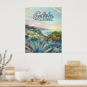 ゴレタカリフォルニアサンタバーバライスラビスタヴィンテージ ポスター (キッチン)