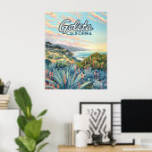 ゴレタカリフォルニアサンタバーバライスラビスタヴィンテージ ポスター (ホームオフィス)