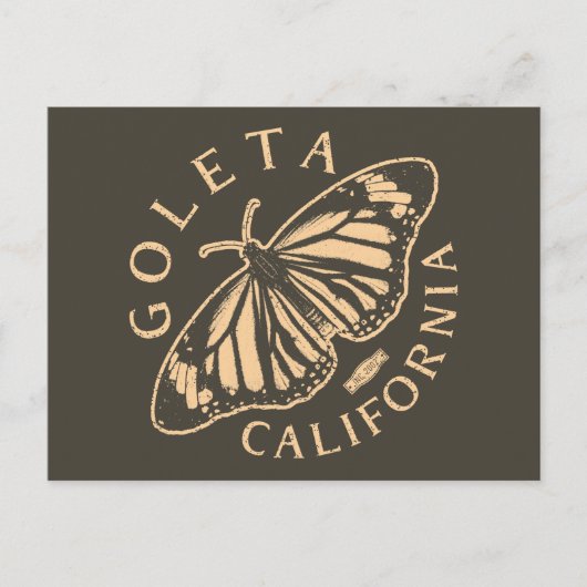 ゴレタサンタバーバラカリフォルニアヴィンテージ ポストカード (正面)
