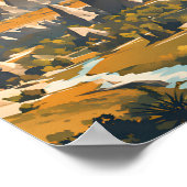 ゴレメ国立公園トラベル ポスター (角)