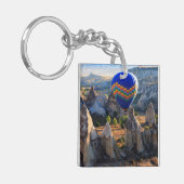 ゴレメ·カッパドキア|熱気球 キーホルダー (正面左)