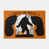 ゴングスクアチンのハロウィーン ドアマット (正面)
