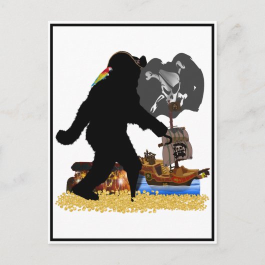 ゴングスクアチンのファー埋蔵宝物 ポストカード (正面)