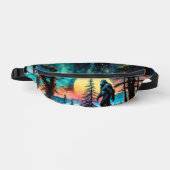 ゴングスクアチンカラフルサスカッチ風景 ファニーパック (正面)