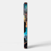 ゴングスクアチンカラフルサスカッチ風景 Case-Mate iPhoneケース (裏面 / 左)