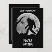 ゴングスクアチン 招待状 (正面/裏面)