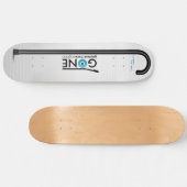 ゴングステッキ スケートボード (横)